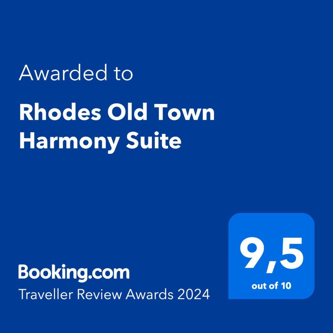 Rhodes City Rhodes Old Town Harmony Suite מראה חיצוני תמונה